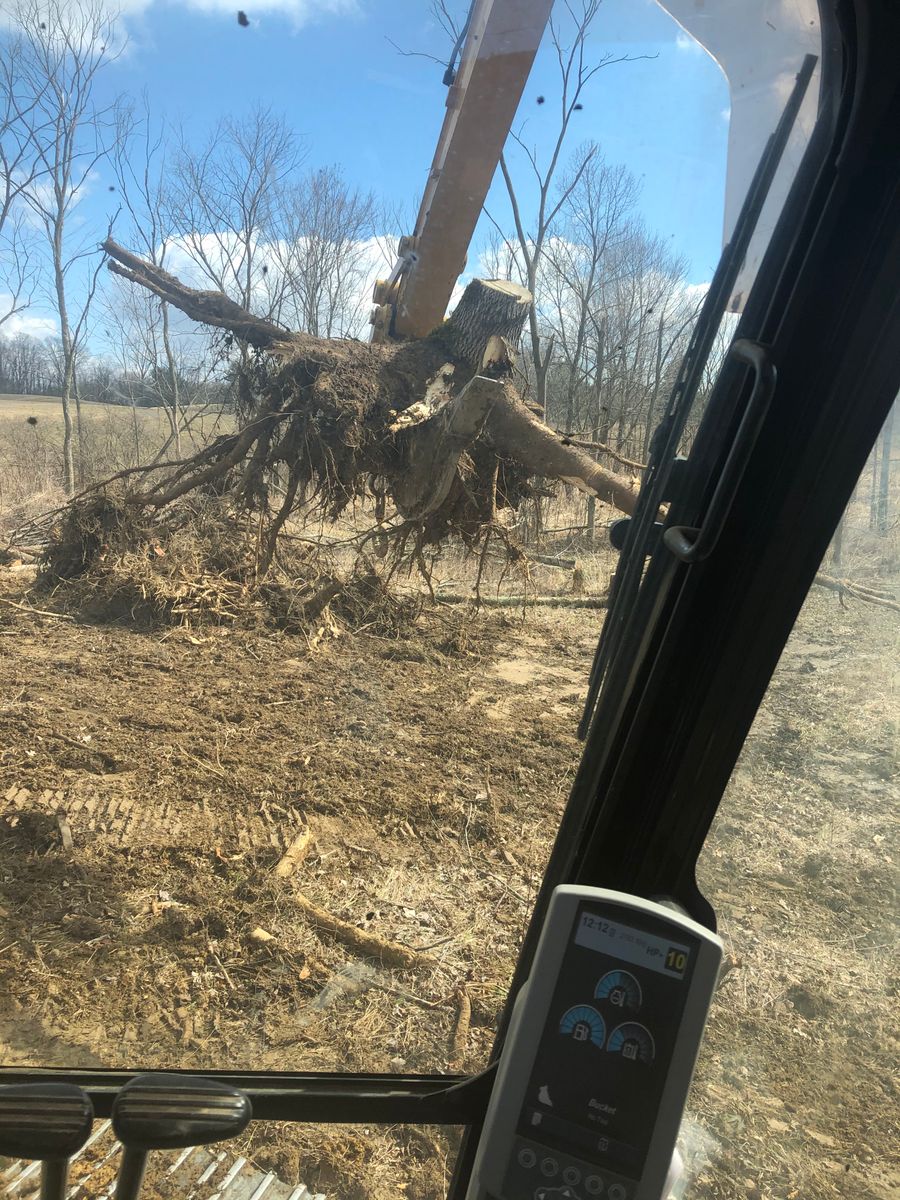 Land Clearing & Demolition for ASC Excavating LLC in Lucas, OH