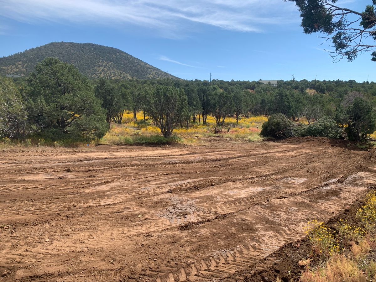 Site Preparation / House Pads for S&D Excavations in Ash Fork, AZ
