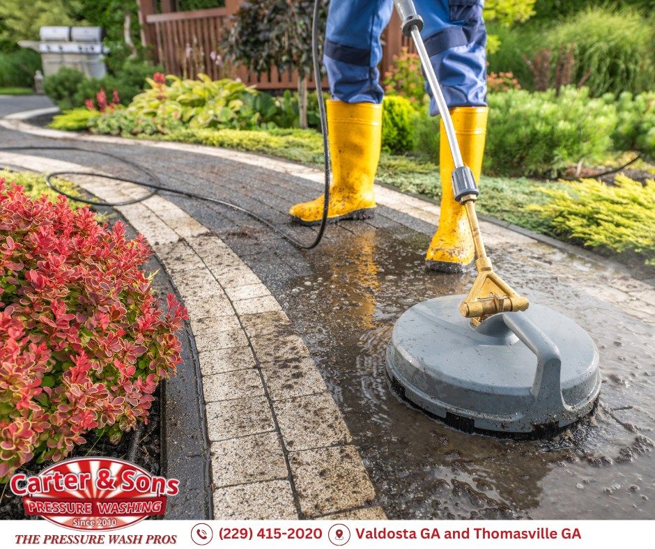 Concrete Cleaning for Carter & Son's Pressure Washing in Valdosta, GA