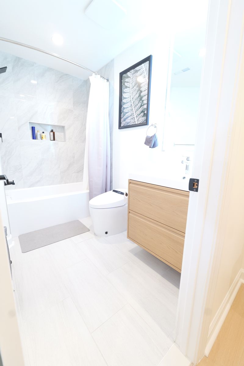 Bathroom Remodel for NOVA Construction Now in Arlington, VA