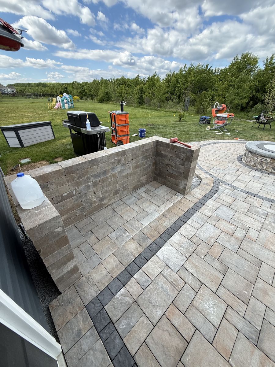 Seating Walls for SoDel Stone Works & Construction LLC in Sussex County, DE