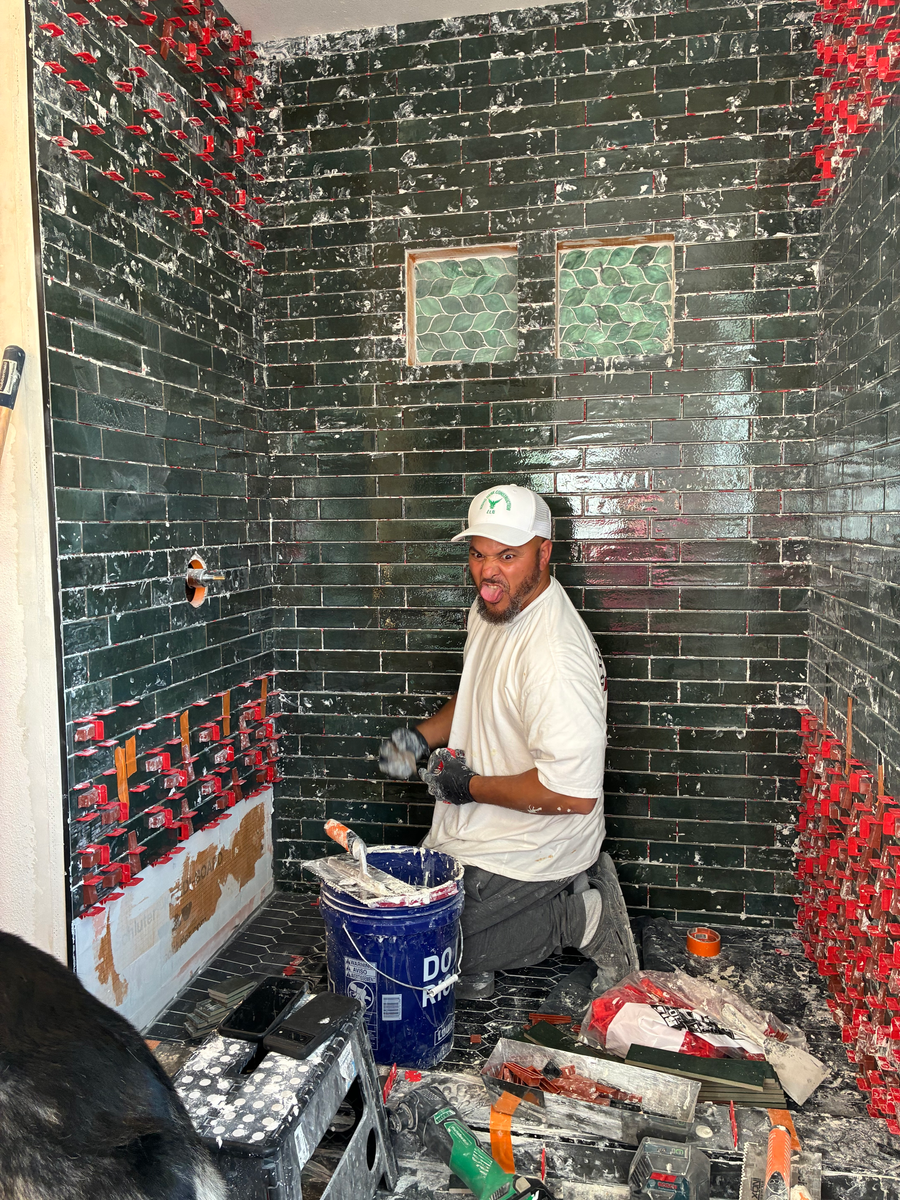 Tile Installation for Rising Hawk Construction LLC. in Kitsap County, WA