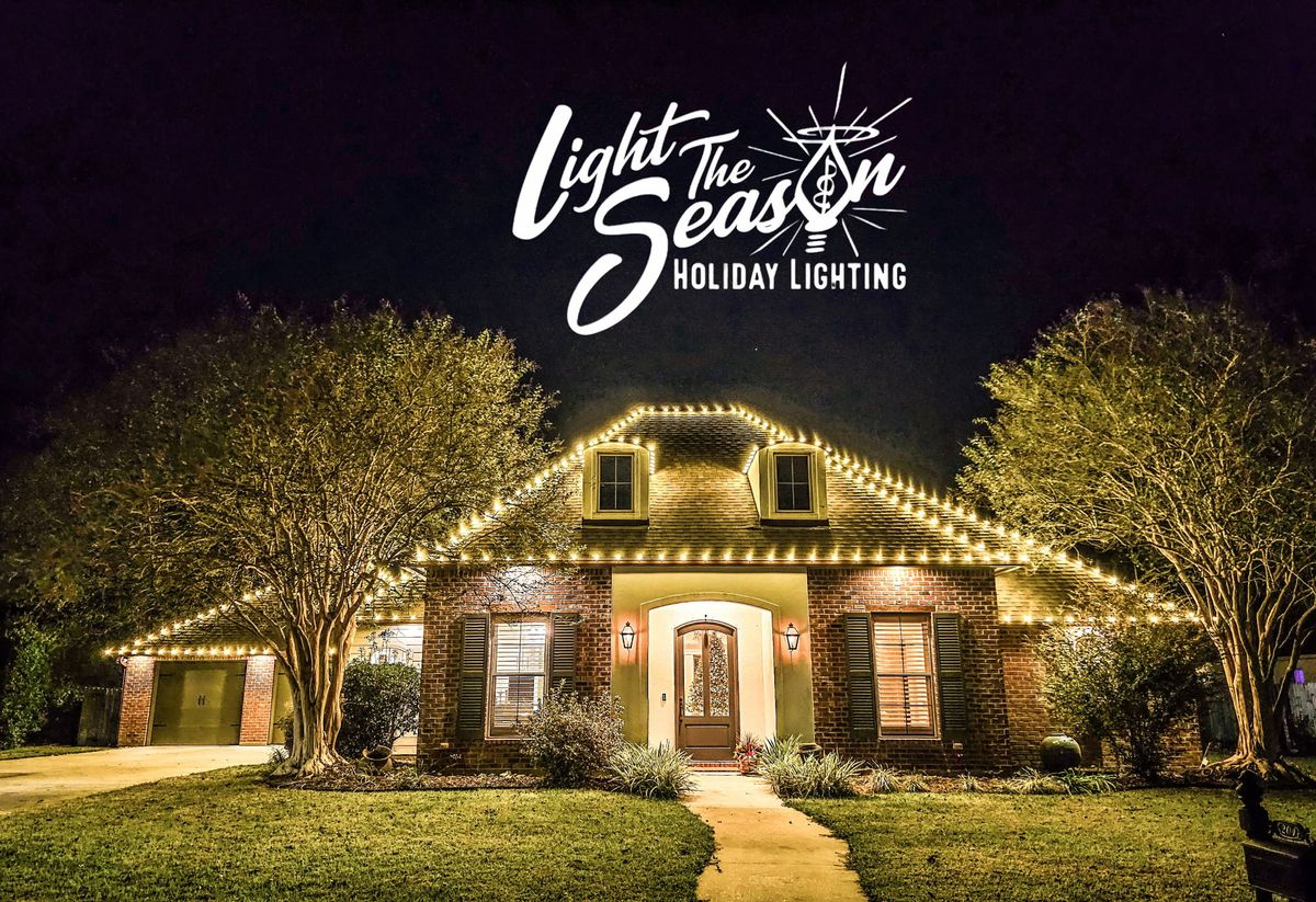 Fascia and Rooflines for Light the Season in Lafayette Parish,  LA
