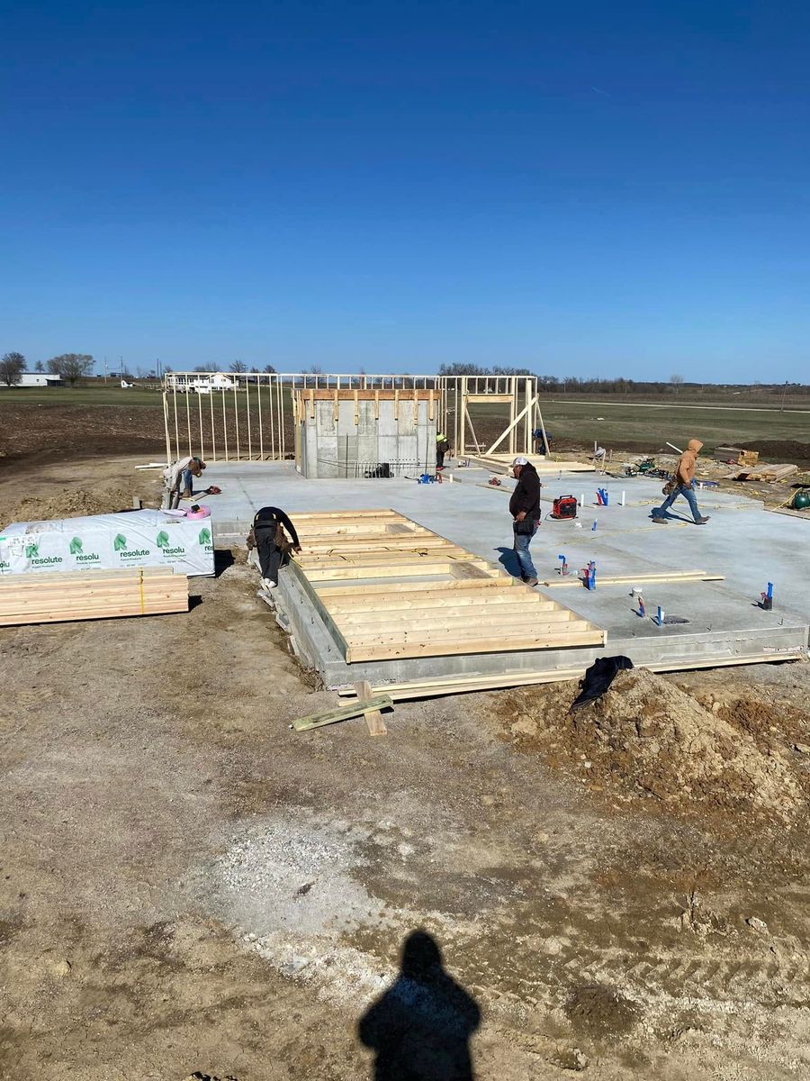 Custom Home Construction for Midwest Framing in Lawrence, KS