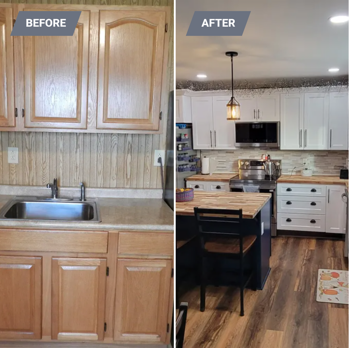 Kitchen Renovation for Middle Man Construction in Fall Branch, TN