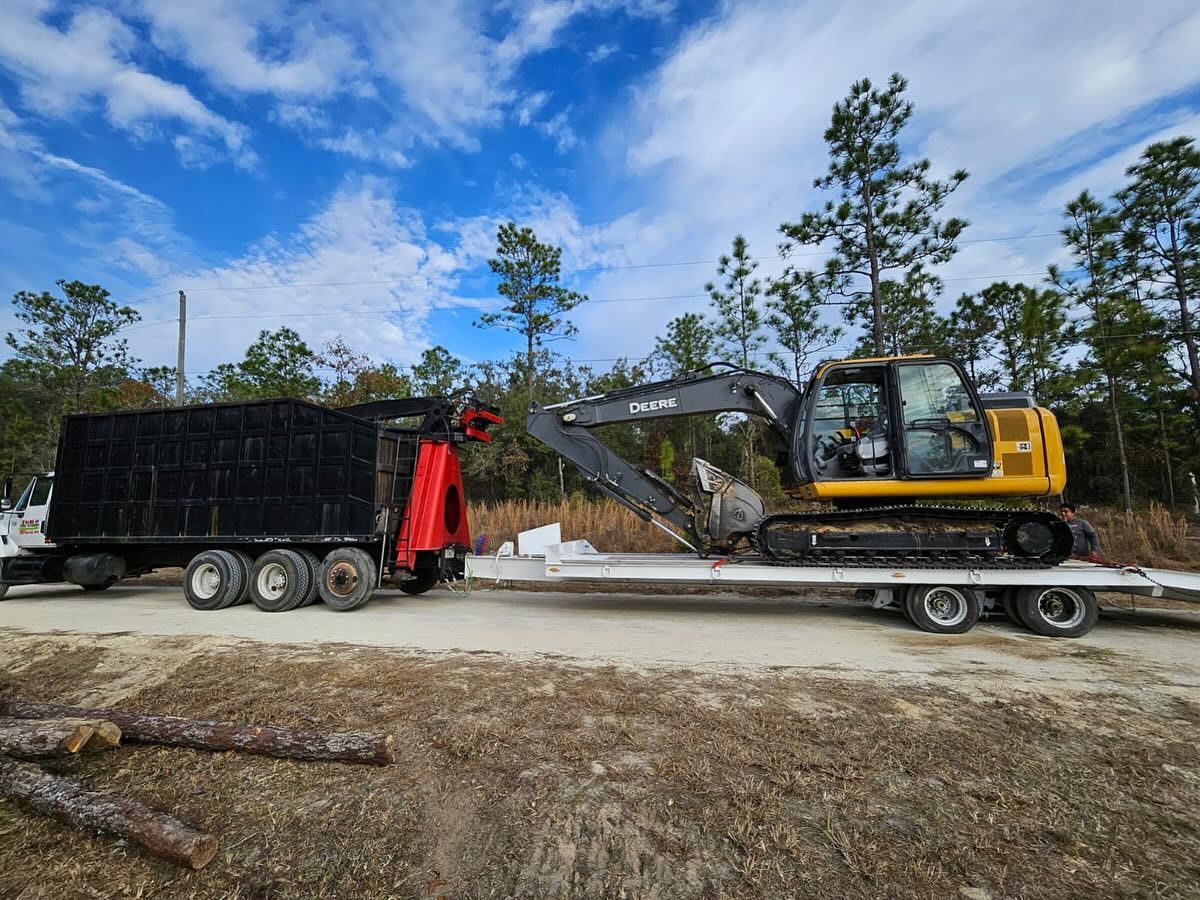 Driveway Construction for J & E Land Clearing, LLC. in Dunnellon, FL