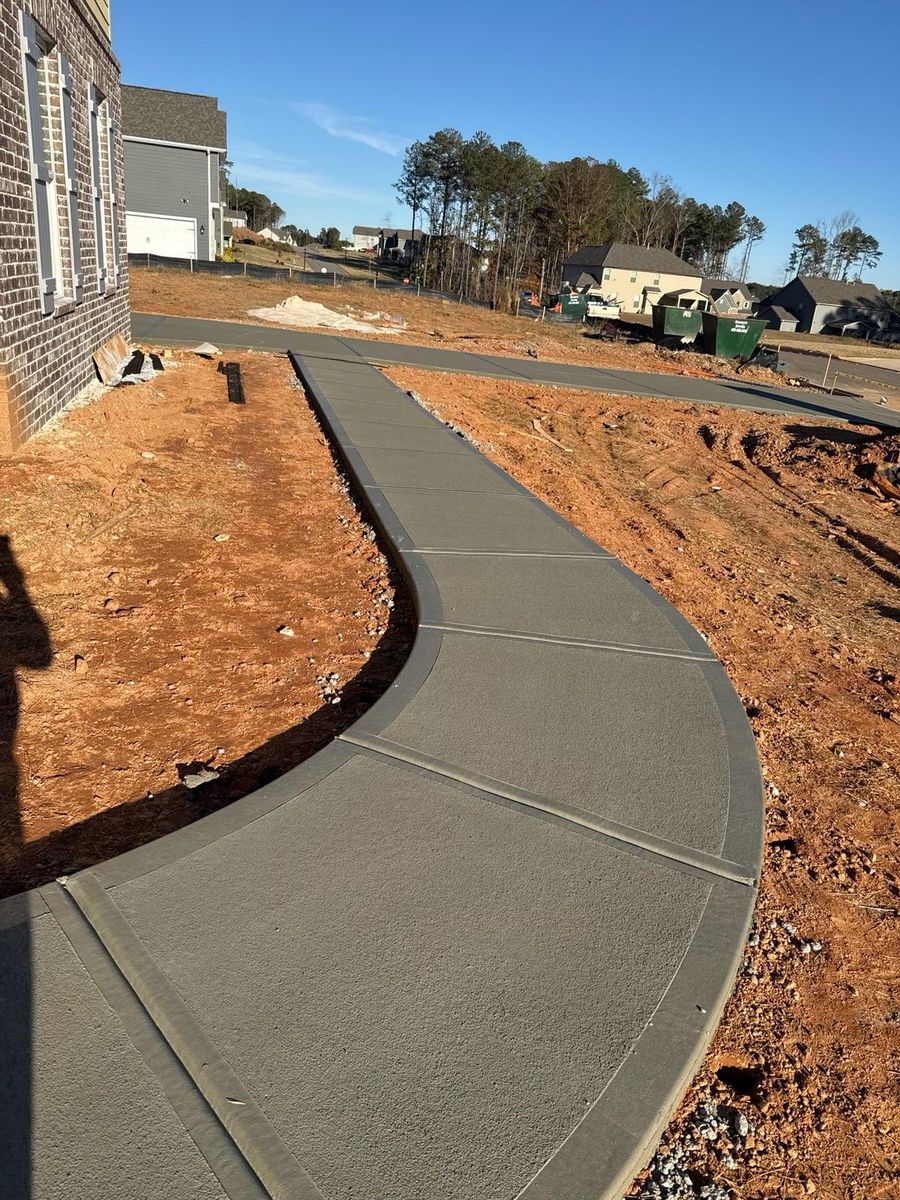 Residential Concrete for CANALES CONSTRUCTION in Marietta, GA