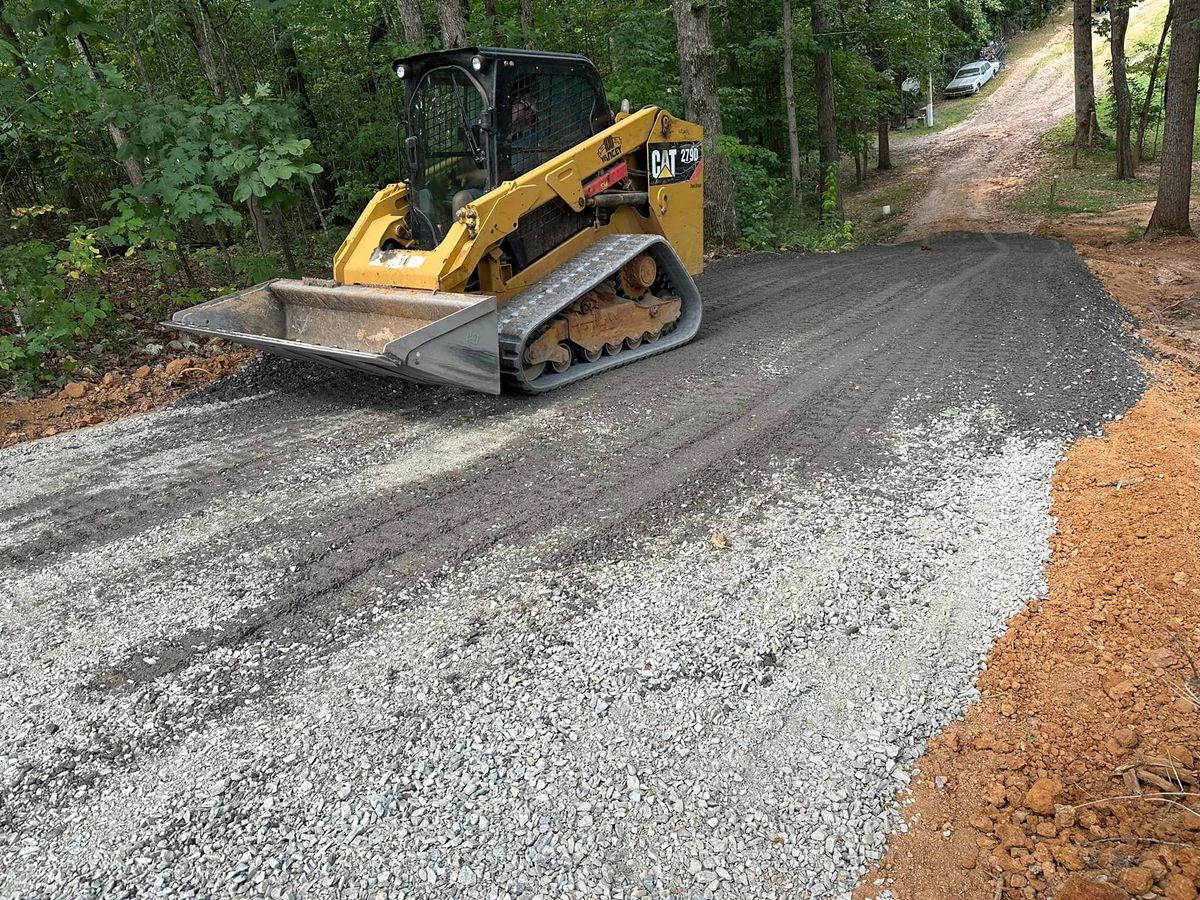 Skid Steer Work for Brannon's Construction in Riceville,,  TN