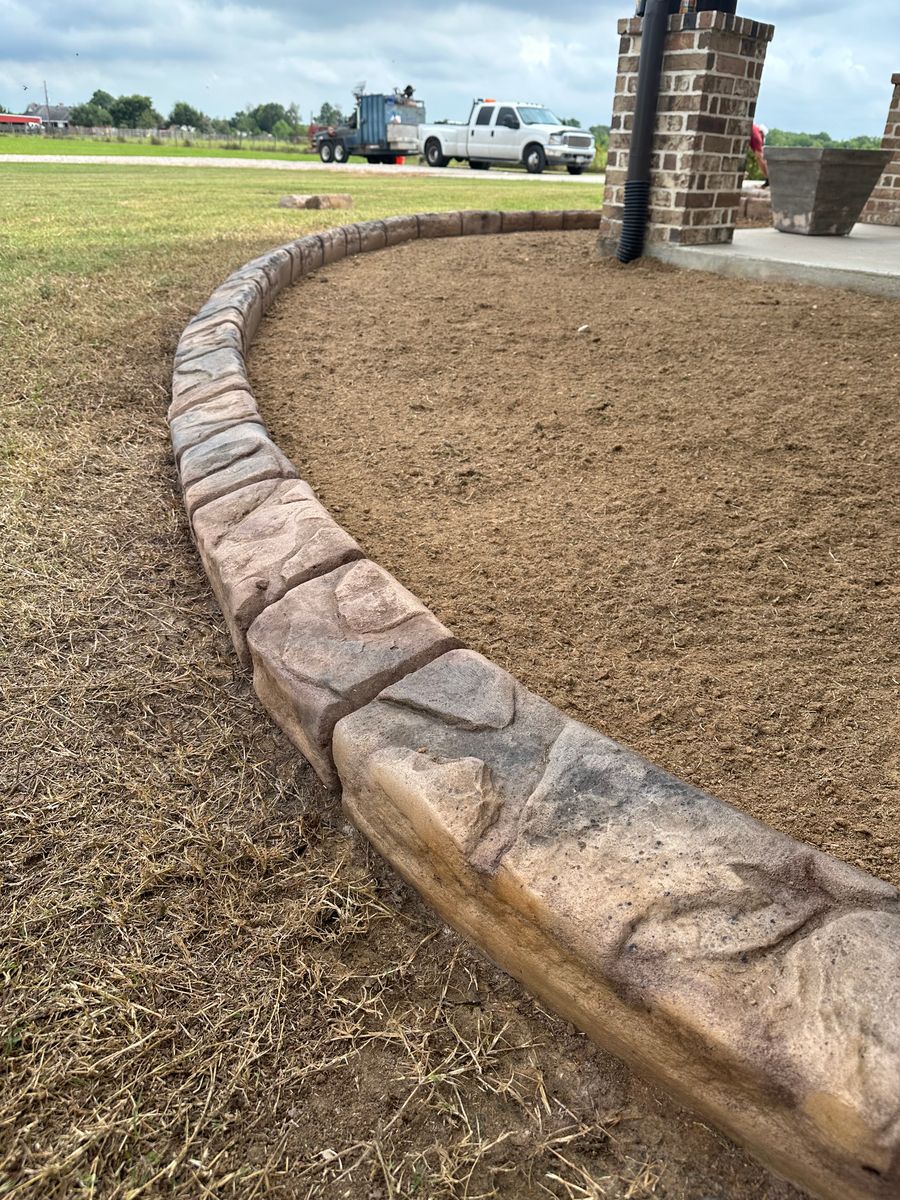 Landscape Border Systems for Texas Curb N Borders in Houston, TX