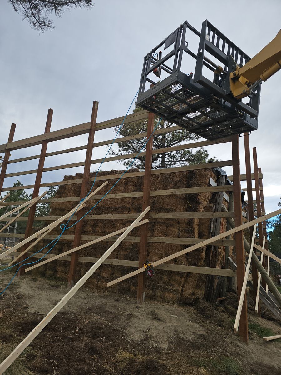 Concrete work for Blue Mountain Construction in Roundup, MT