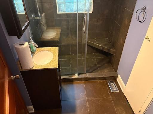 Shower Tiling for A-Otay Constructs Etc. in Lawrence County, TN