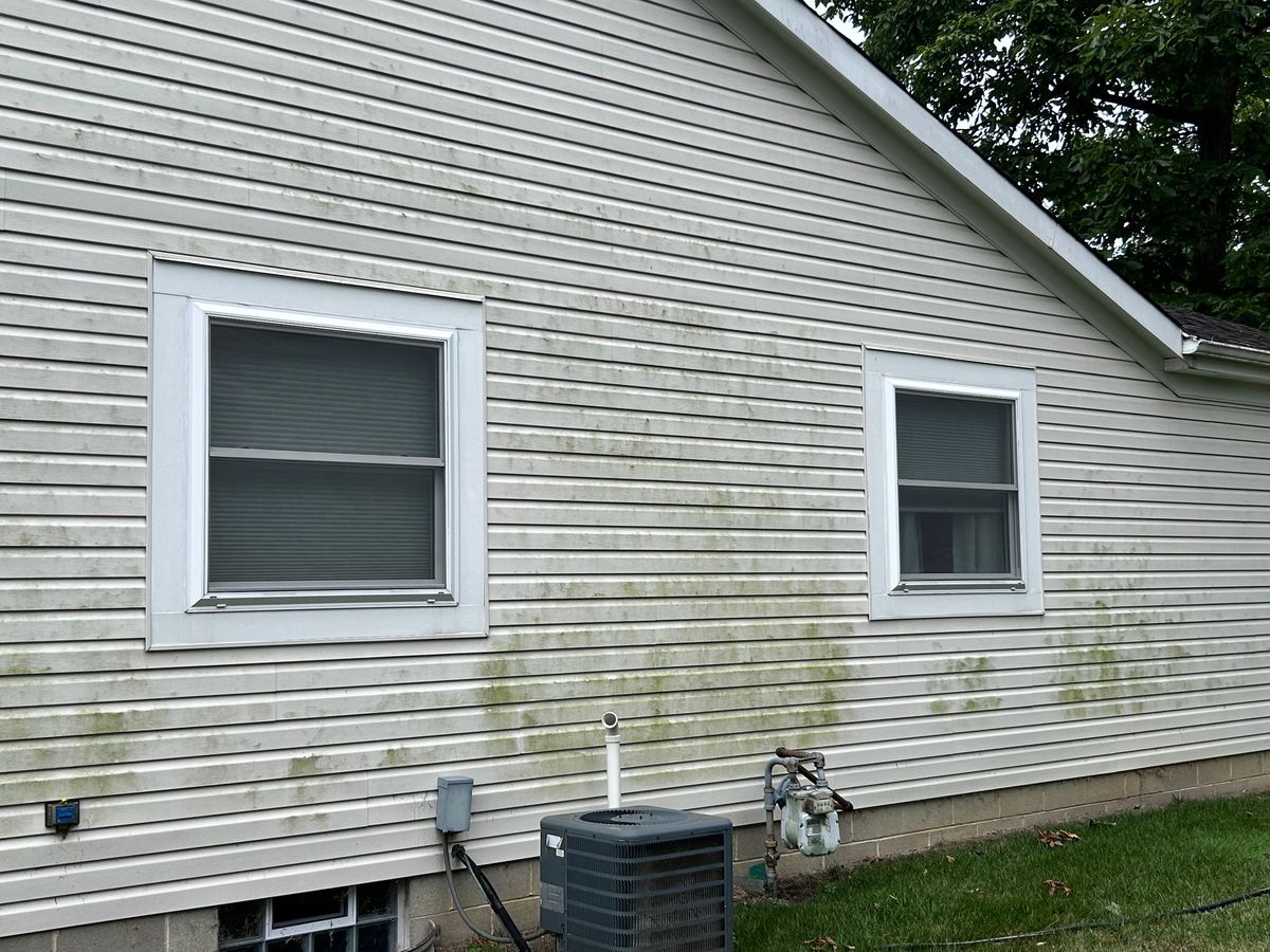 House Wash / Soft Wash / Power Wash for Buckeye Roof Rejuvenation in Columbus, Ohio