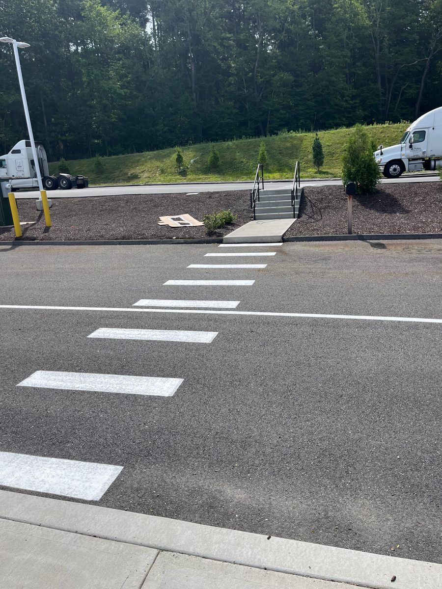 Striping for Cates Sealcoating and Striping in Charlton, MA