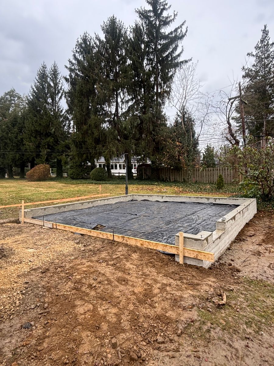 Foundations for DiMaggio & Son's Masonry in Aston, PA