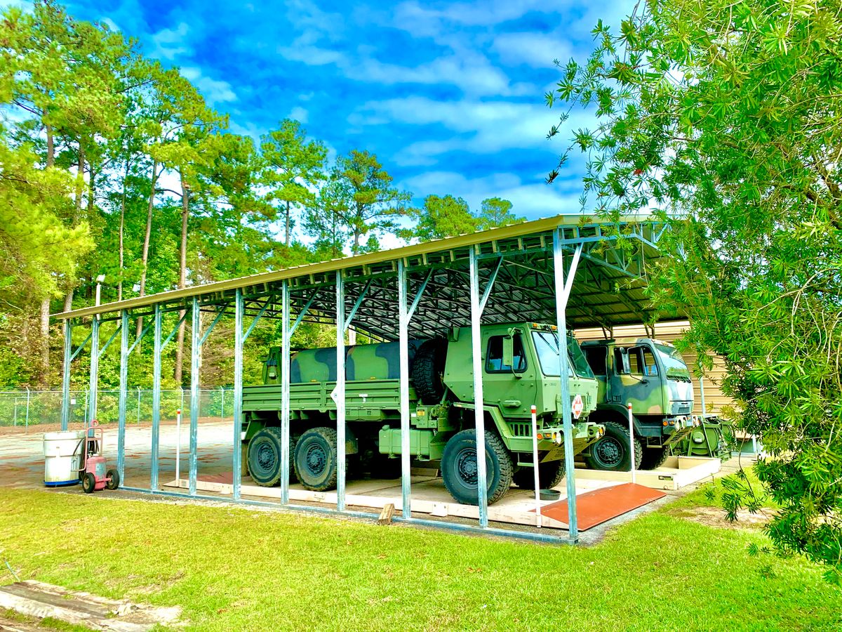 RV Storage for Elite Custom Metal Structures in Belmont, MS