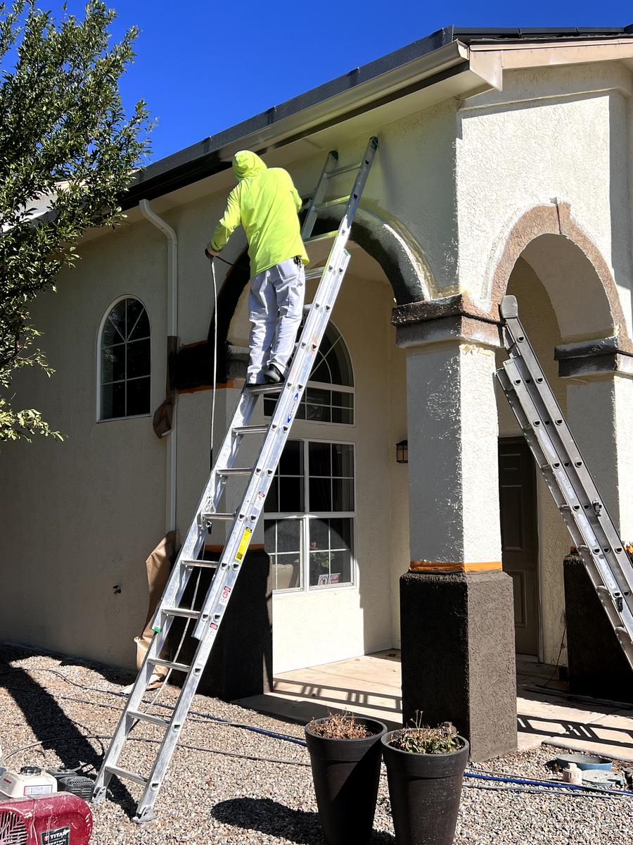 Exterior Painting for Lucero's Painting & Floor Coating in Albuquerque, NM