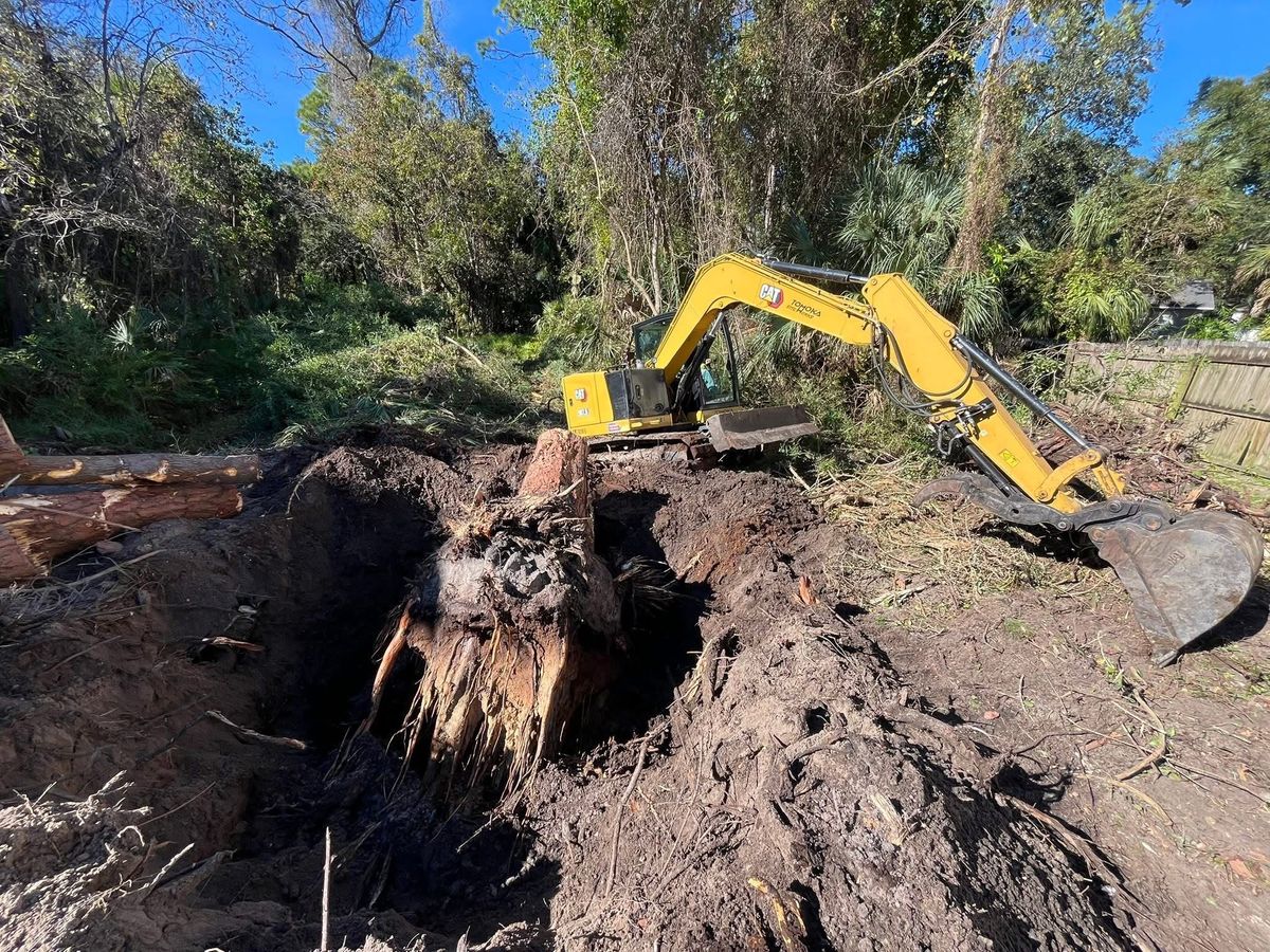 Land Clearing for Tomoka Site Works in Ormond Beach, FL