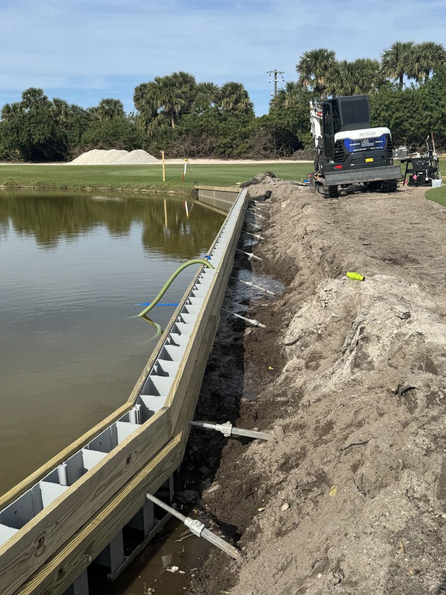 New Structural Foundations Tiebacks and Underpinning for Lad’s Coastal Construction in Flagler Beach, FL
