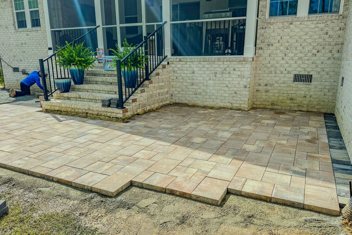 Patio Design & Construction for Nature Tones Landscaping & Hardscaping in Hampstead, NC