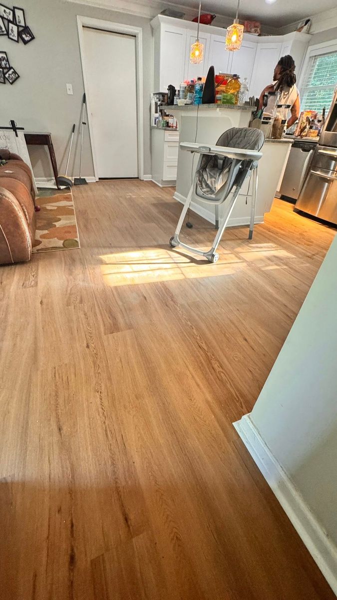 Floor Installation for Rico’s Floor Covering in Atlanta, GA