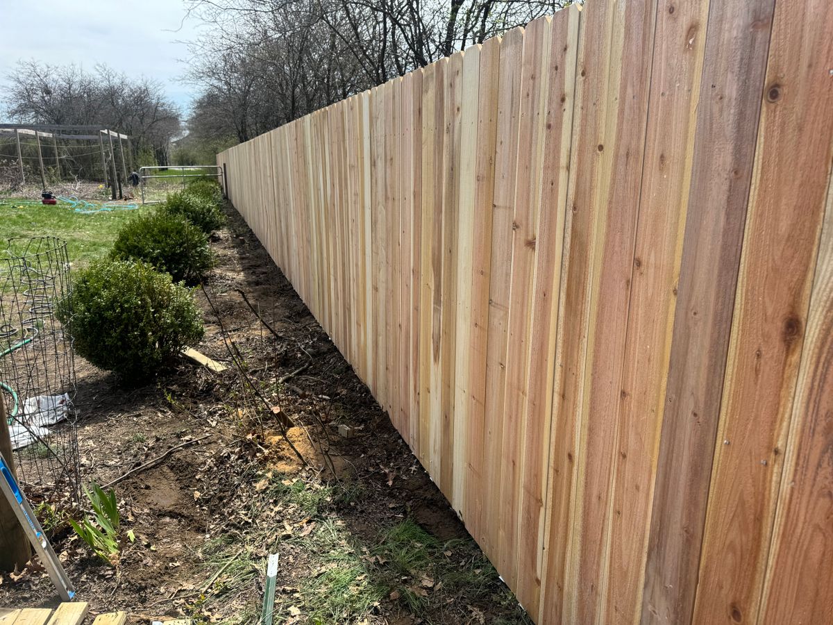 Fence Installation & Repairs for Risner Construction in De Motte, IN