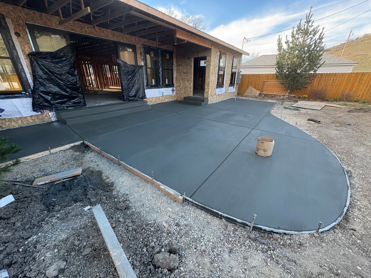 Concrete Slab Construction for AMF Concrete Construction in Boise, ID