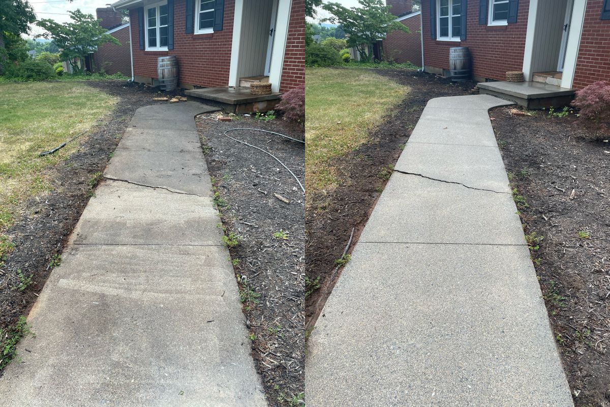 Concrete & Paver Cleaning for Roanokes #1 Choice for Premium Pressure Washing in Roanoke, VA