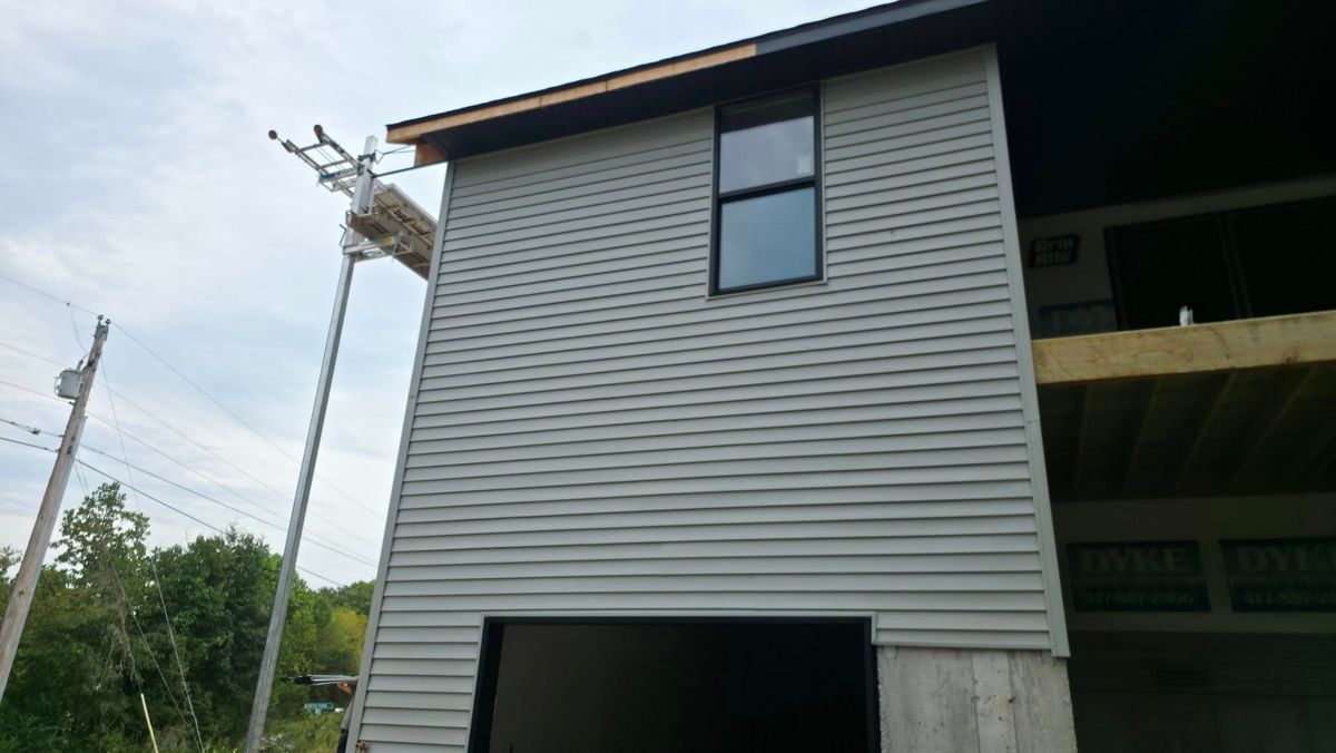 Residential Gutter Cleaning for JCH Gutters and Home Renovation in Branson, MO