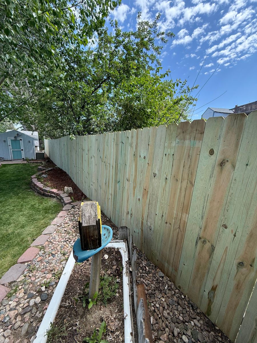 Fence Installation for DS Industries in Gillette, WY