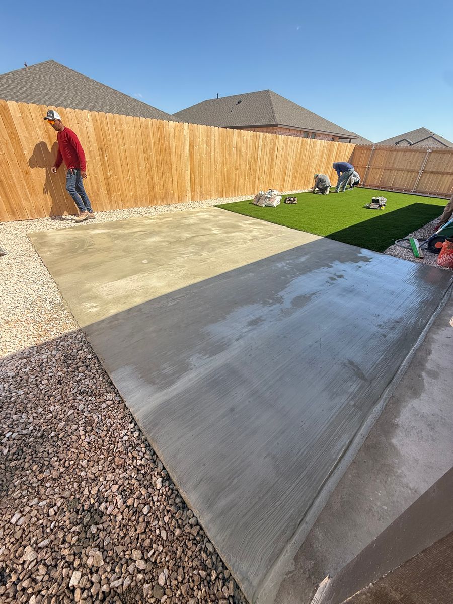 Hardscaping for AMV Irrigation Specialist LLC in Midland County, TX