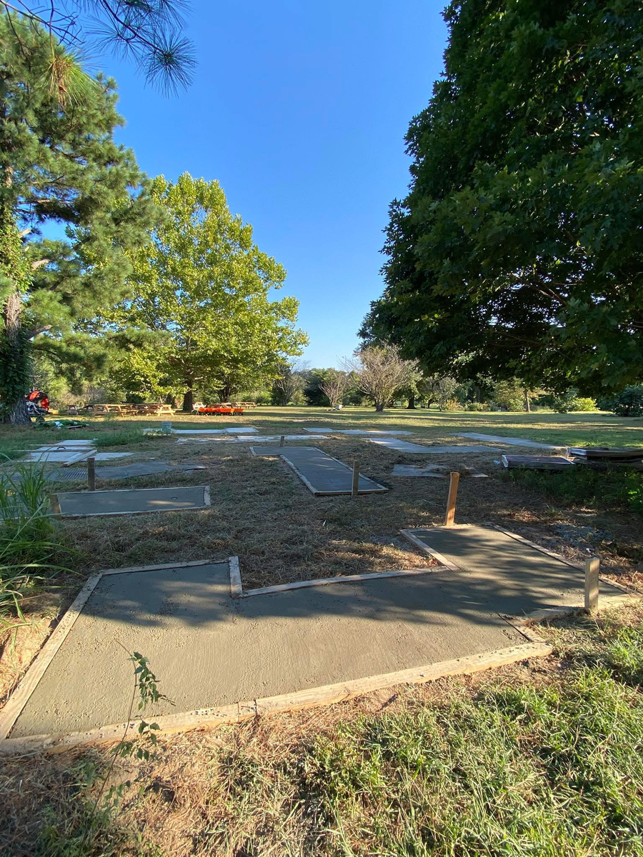 Concrete Slab Construction for Sam's Concrete & Masonry in Hernando, MS
