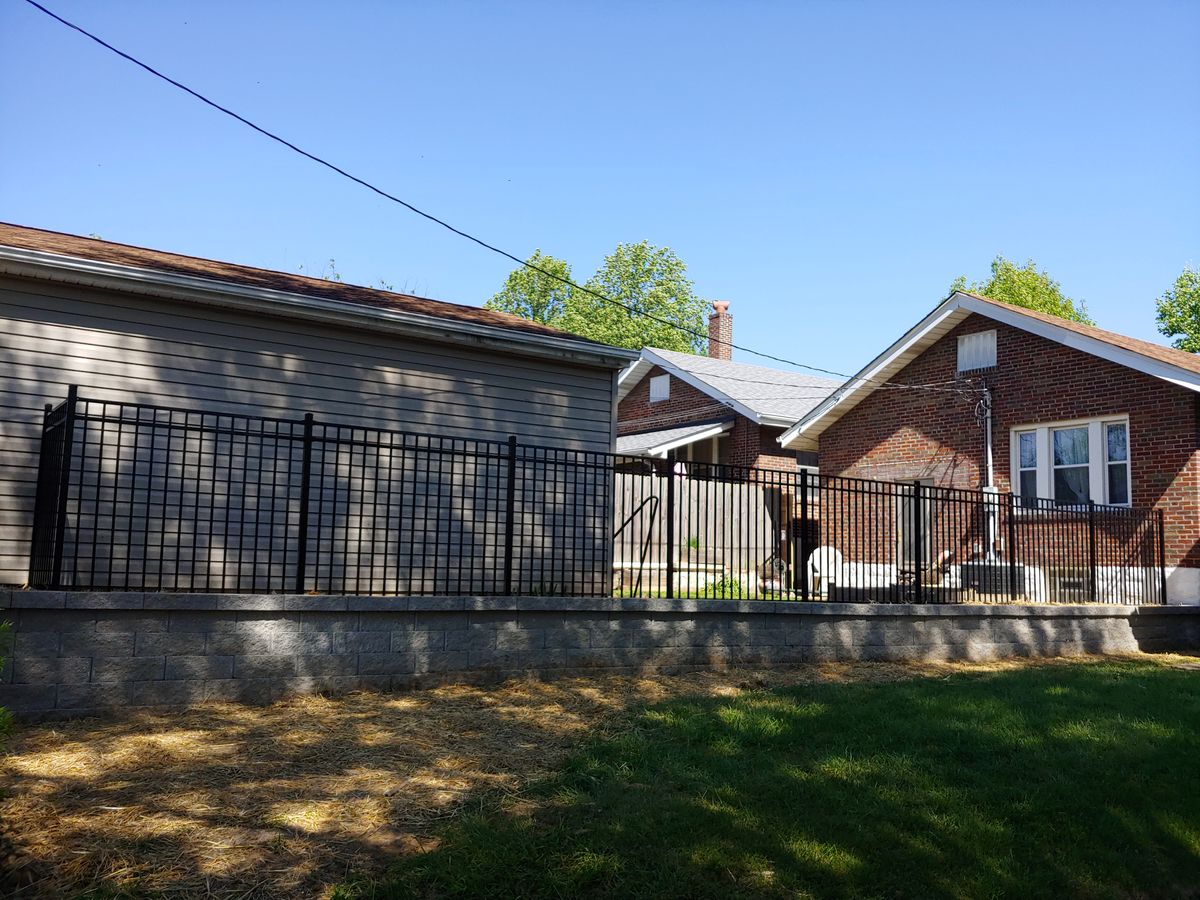 Fence Installation for VQ Land & Stone in St. Louis, MO