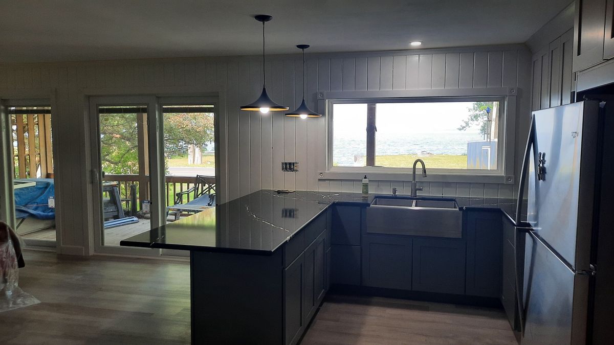 Kitchen Renovation for INTUIT CONSTRUCTION in Plattsburgh, NY