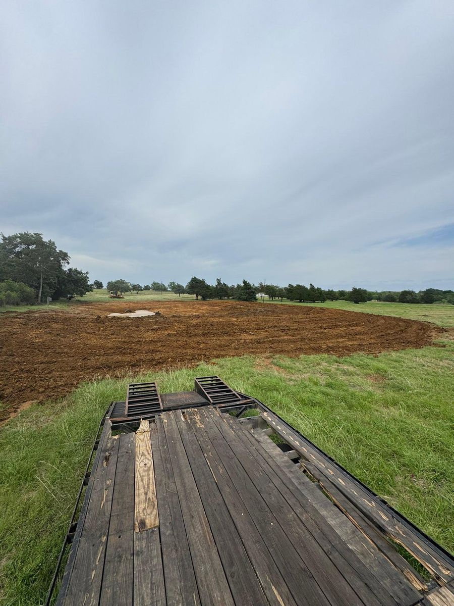 Land Clearing & Demolition for RH Property Enhancement in Moulton, TX