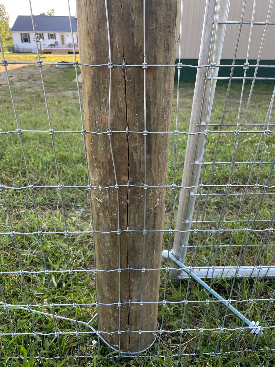Fence Installation for TMF Services in Lapeer County, MI