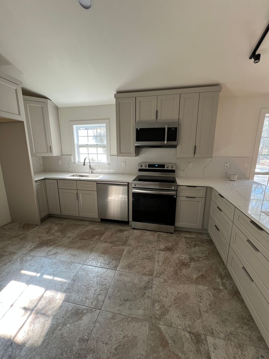 Kitchen for Guadalupe Tile Company in New Braunfels, TX