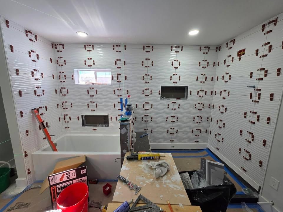 Tile Installation for GVL Renovations in Greenville, SC