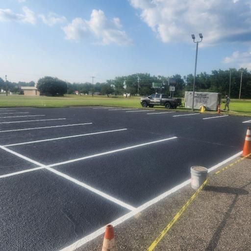 Parking Lot Stripping for Southeast Sealing & Striping in Bladenboro, NC