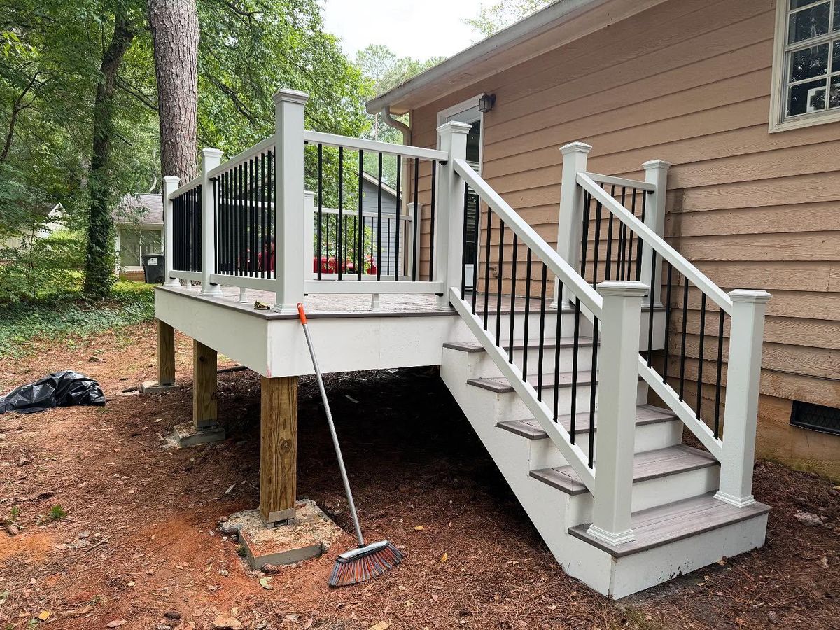 Deck Installation for United Remodeling in Atlanta,,  GA