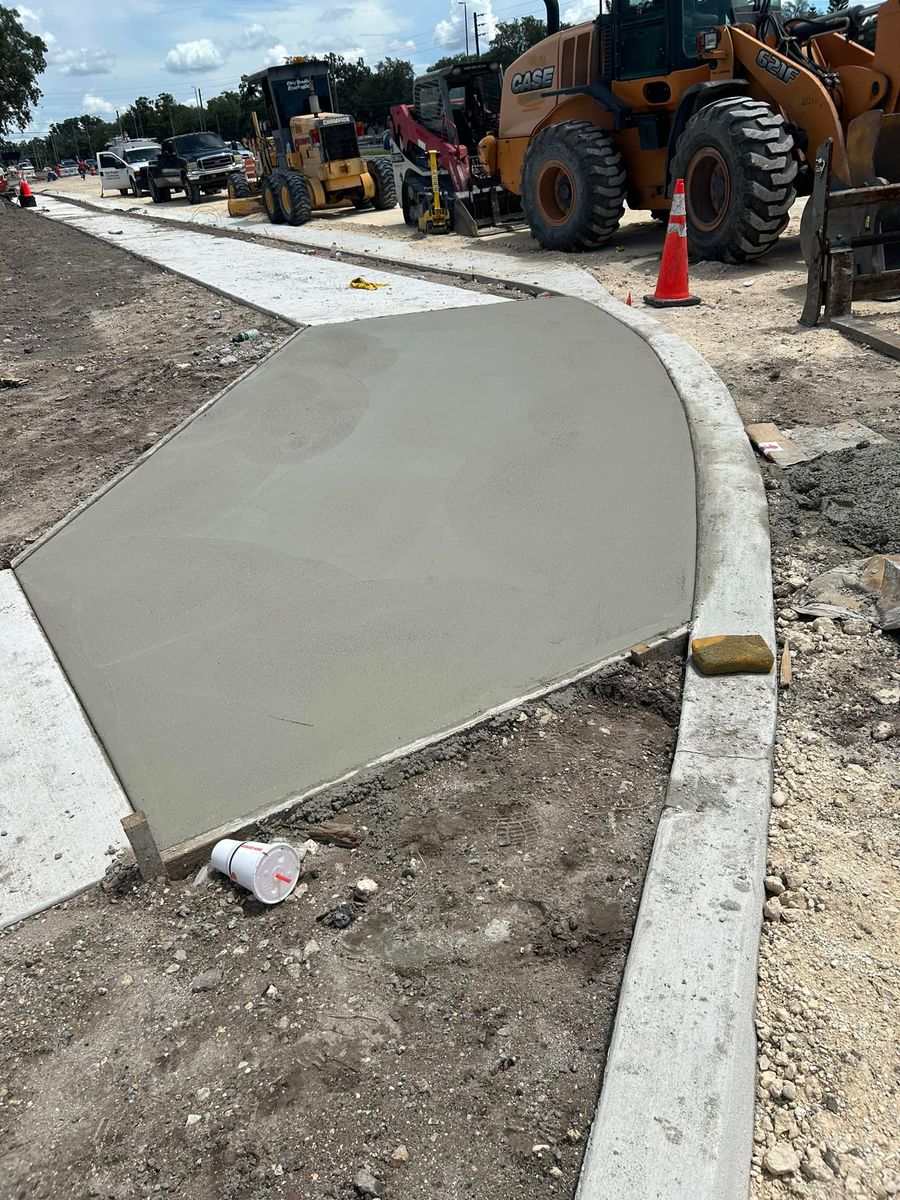 Concrete Slab Construction for 2Bro's Concrete Tear & Repair in Fremont, OH