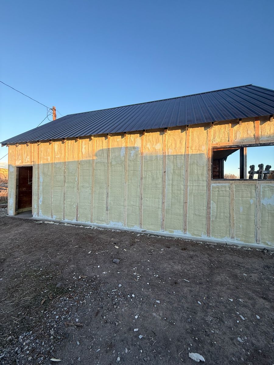 Exterior Renovations for Top Shot Insulation in Thermopolis, WY
