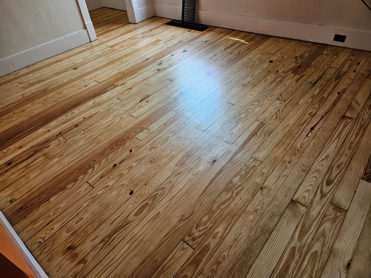 Refinish Old Hardwood for AVance Flooring in Bridgman, MI