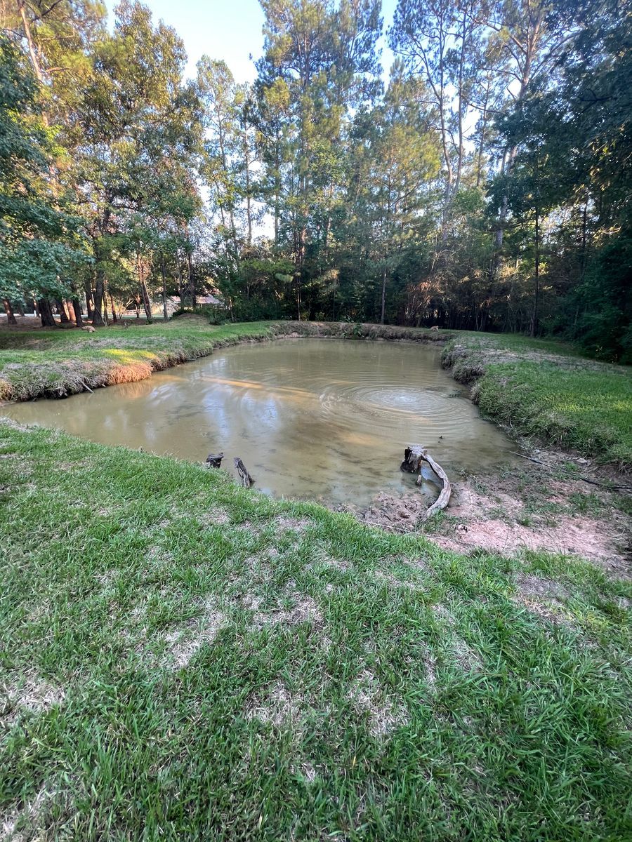 Ponds for Arnold Construction in Magnolia, TX