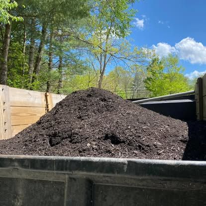 Mulch & Stone Installation for Baboosic Tree & Landscape in Merrimack, NH
