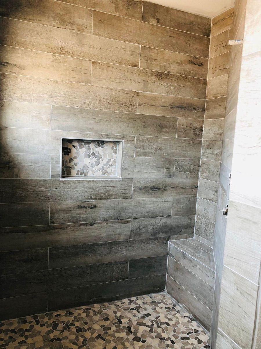 Bathroom Renovation for JD Custom in Bowie,  TX