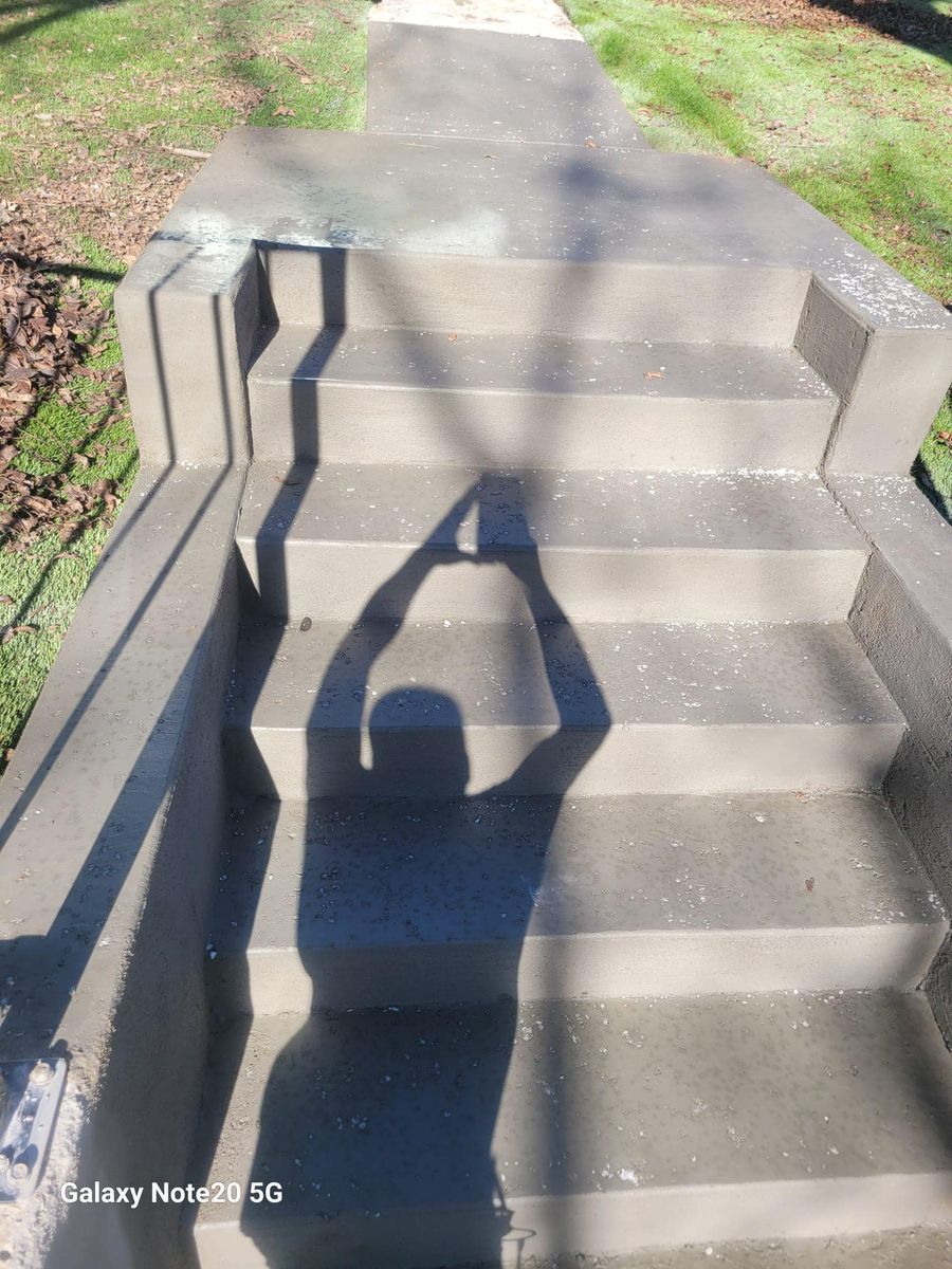 Stair Design & Installation for BMX Concrete in Bastrop, TX