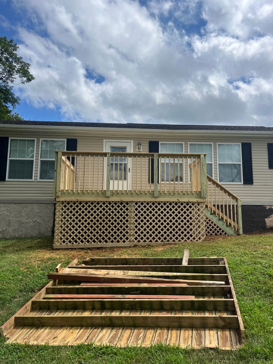 Deck, Porch, & Patio Installation for Wheeler Brothers Construction in Kingsport, TN