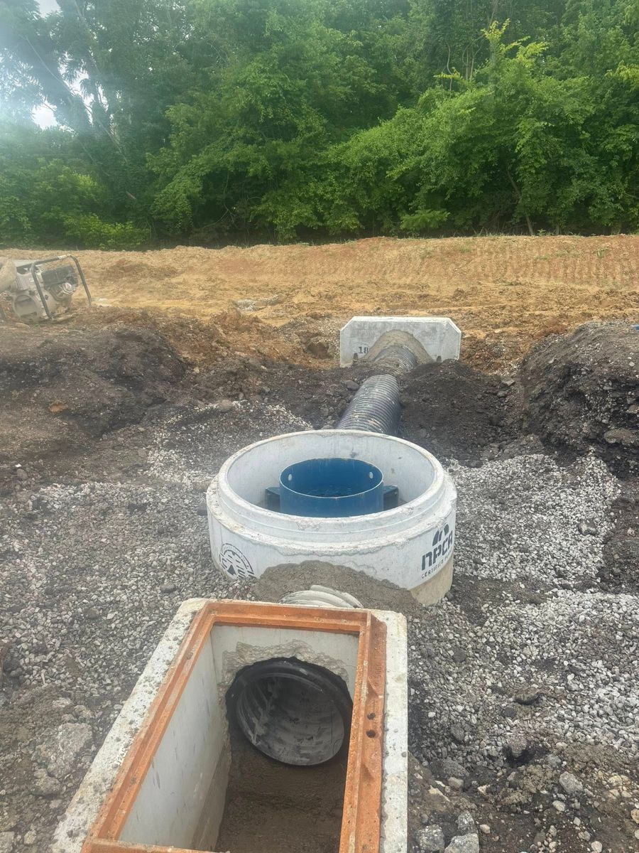 Sitework for Danny Rhodes Trucking & Excavation in Shepherdsville, KY