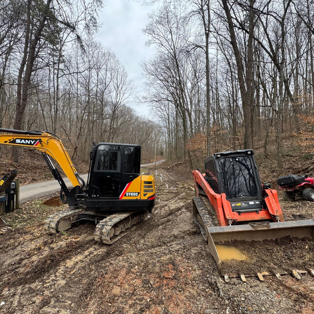 Skid Steer Work for F&CO Excavation in Clinton, TN