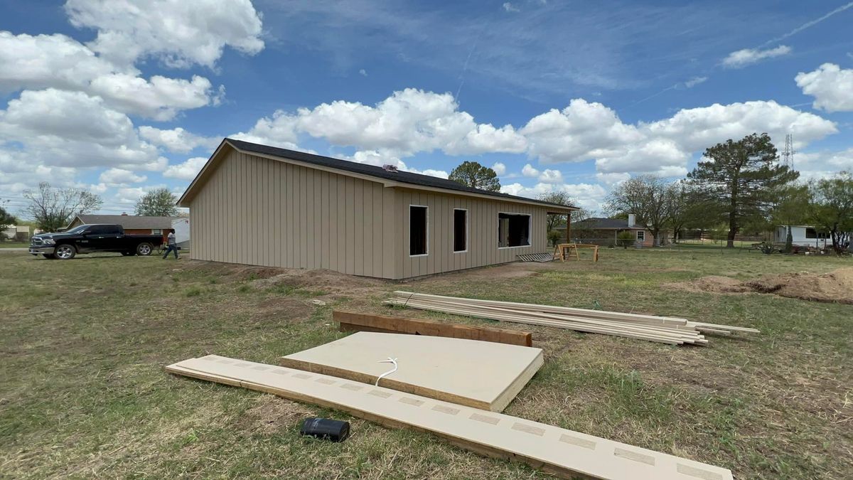 Home Additions for CV Renovations in Brownwood, TX